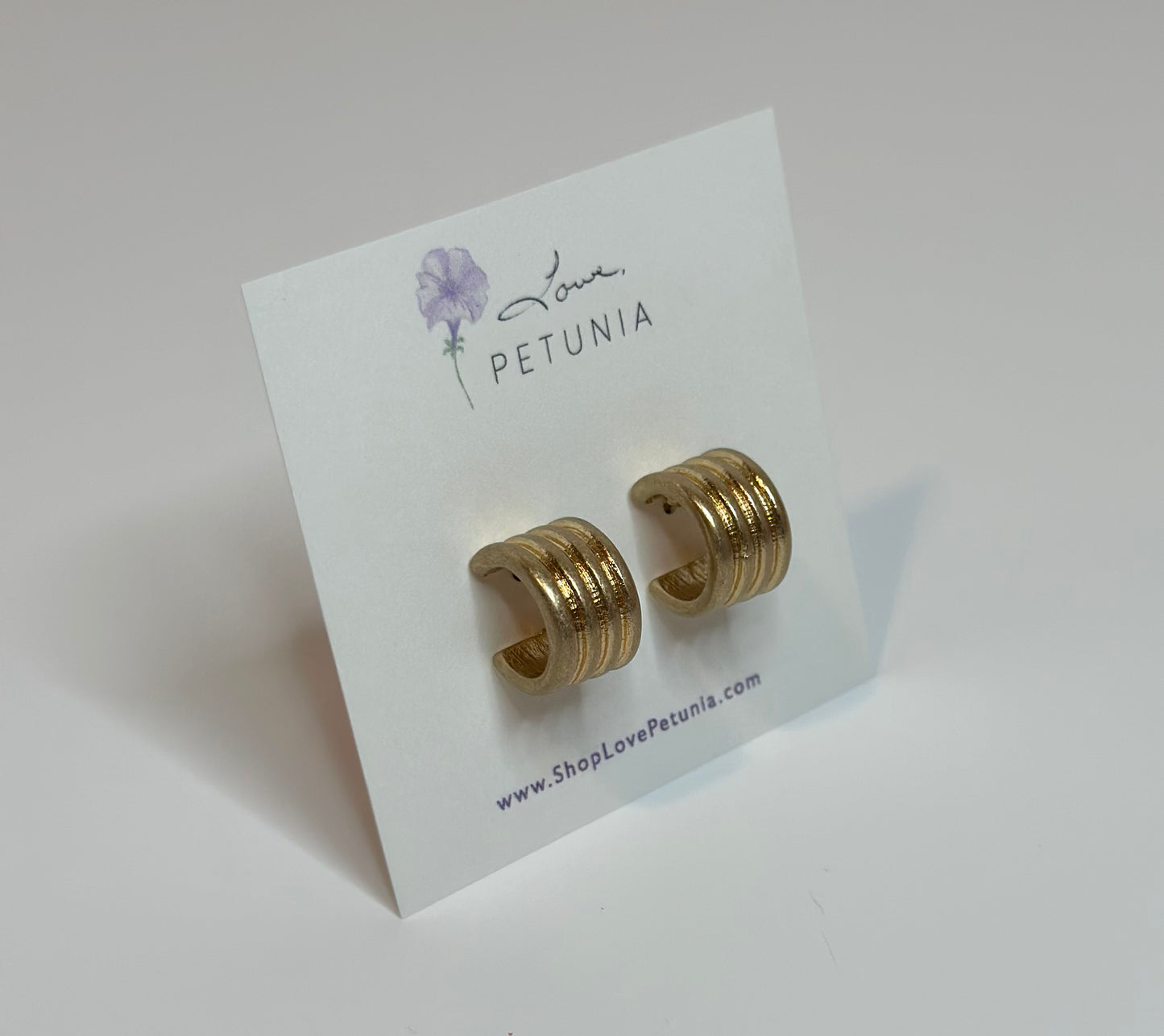 Straight Path Earrings