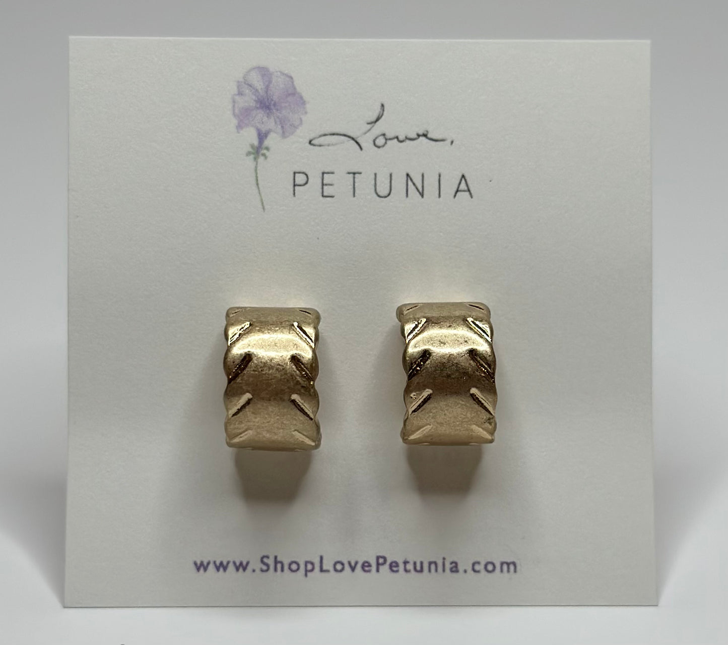 Jazzy Gold Earrings