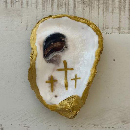 'The Middle Cross' Oyster Magnet