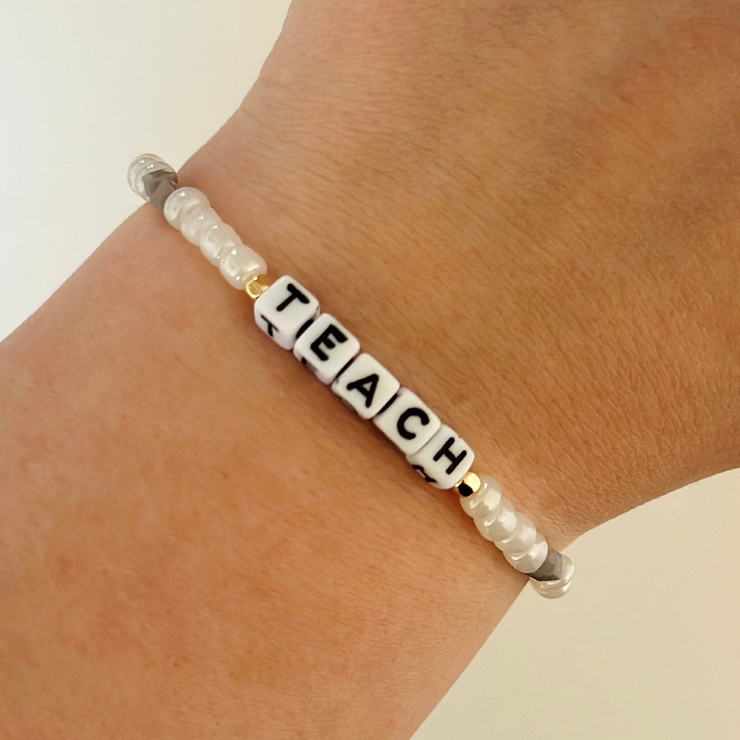 "TEACH" Bracelet