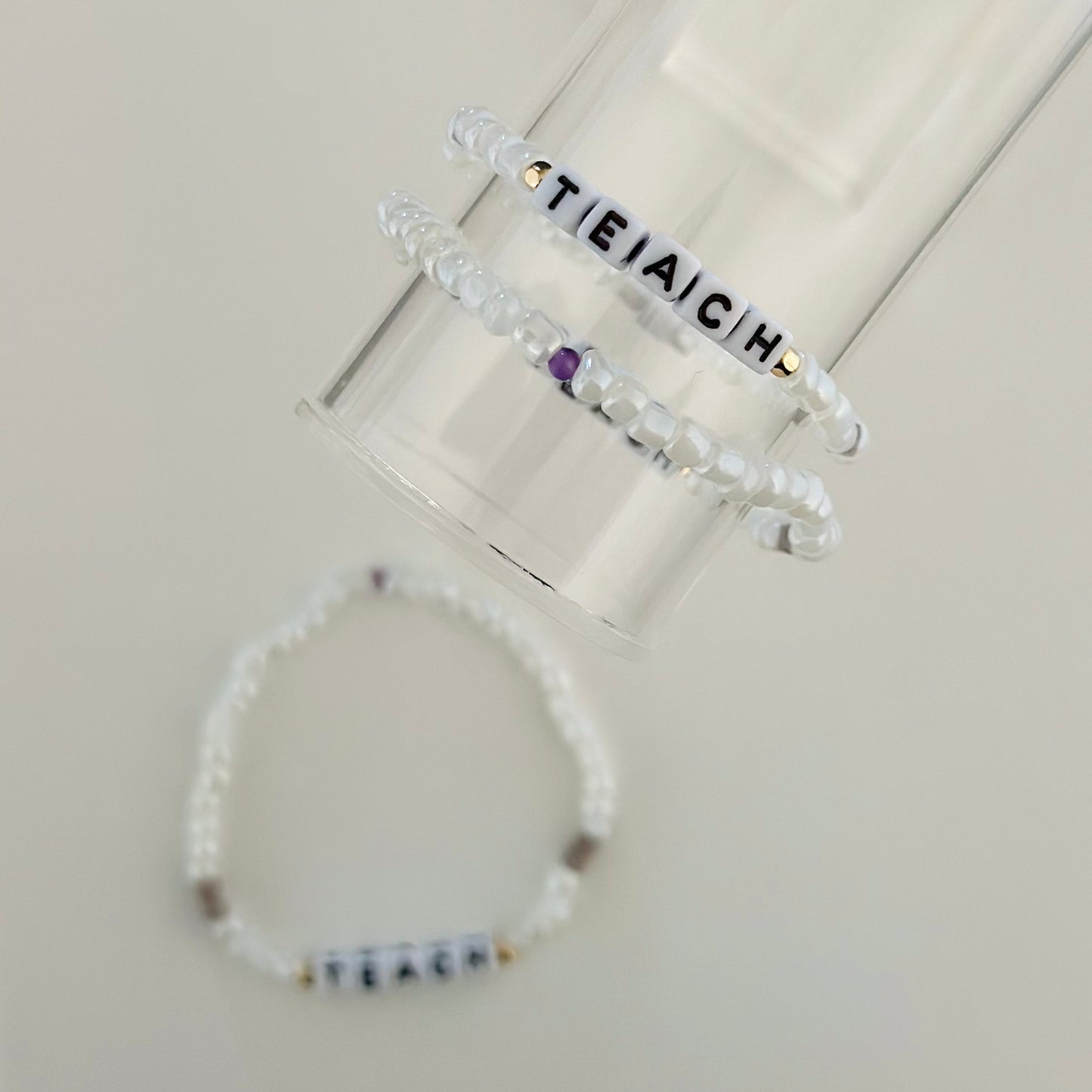 "TEACH" Bracelet